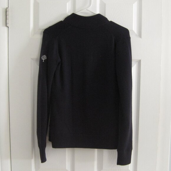 Fairway & Greene Abbey Merino Wool Windsweater Full Zip Purple Eclipse XS NWT - Picture 4 of 11